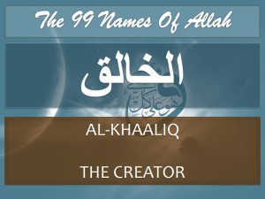 Treatment using name AL-Khaliq