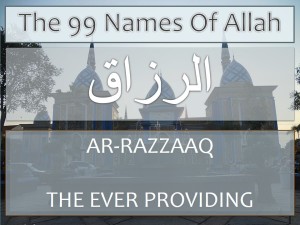 Treatment using name Ar-Razzaaq