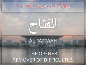 Treatment using name Al-Fattaah