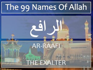 Treatment using name Ar-Raafi