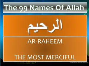 treatment using name Ar-Raheem
