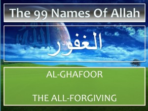 Treatment using name Al-Ghafoor