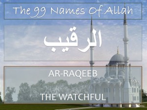 Treatment using name Ar-Raqeeb