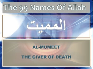 Treatment using name Al-Mumeet