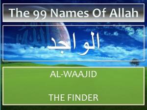 Treatment using name Al-Wajid