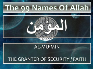 Treatment using name Al-Mumin