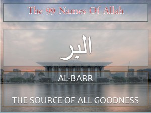 Treatment using name Al-Barr