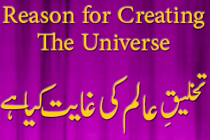 Reason for Creating the Universe