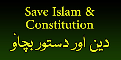 Wakeup call for Indian Muslims Save Islam and Save Constitution