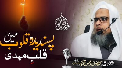 Qalb-e-Mahdi – The Guided Heart – bayan by Hazrat Maulana Shah Fazlur Rahman Mahmood Sahab